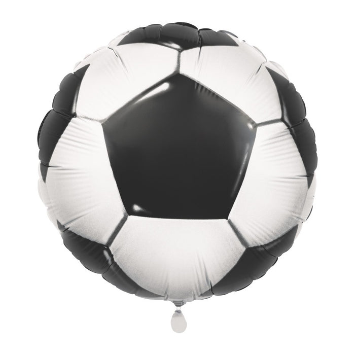 3D Soccer Round Foil Balloon 18"