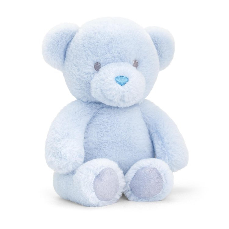 Keeleco Baby Boy Bear Soft Toy 25cm
