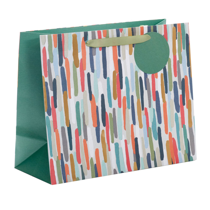 Blue Painterly Dash Open Card for Conv, Conv Design