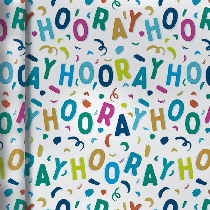 Hooray Open Card for Blank, Blank Design