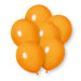 10 Pack Orange Premium 12" Latex Balloons
