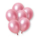 8 Pack Hot Pink Pearl Premium 12" Latex Balloons