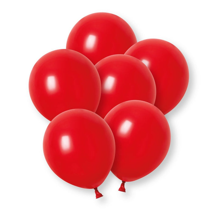 10 Pack Red Premium 12" Latex Balloons