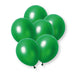 8 Pack Forest Green Pearl Premium 12" Latex Balloons