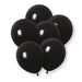 10 Pack Black Premium 12" Latex Balloons