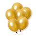 8 Pack Dark Gold Pearl Premium 12" Latex Balloons