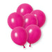 10 Pack Raspberry Premium 12" Latex Balloons