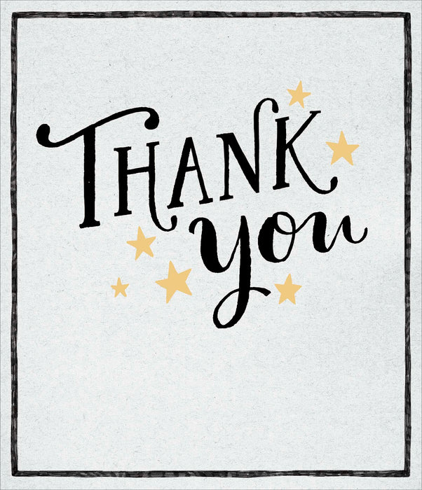 Ink | Thank You | Card & Gift | With Envelope