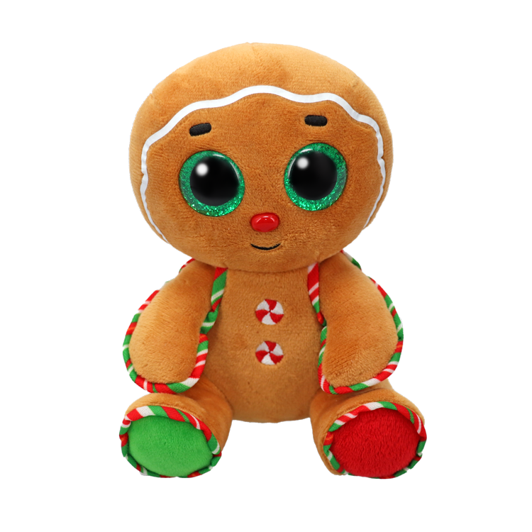 Ty Beanie Boos Regular - Snaps the Gingerbread Man