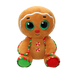 Ty Beanie Boos Regular - Snaps the Gingerbread Man soft toy