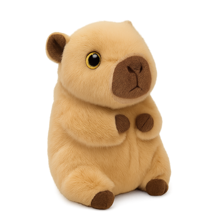 Ty Beanie Bellies Medium - Lara the Capybara soft toy - front