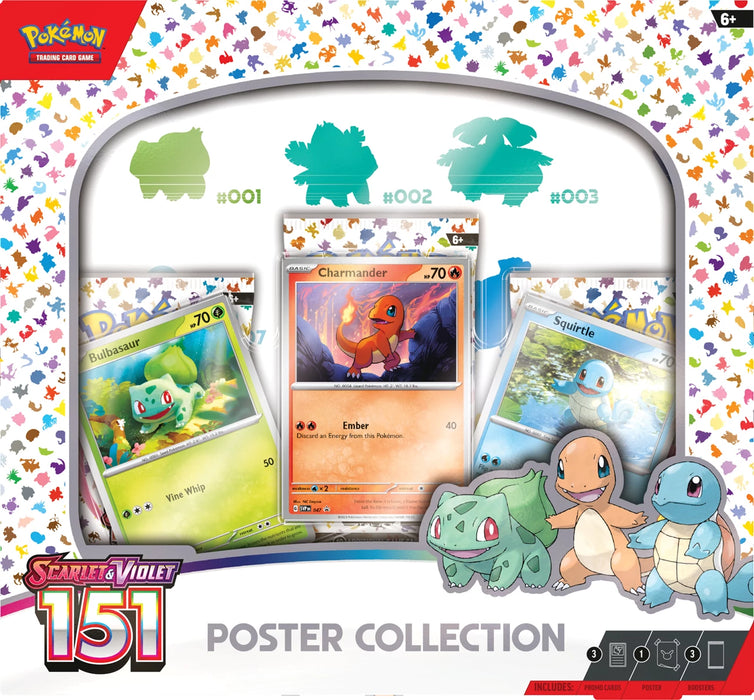Pokémon TCG: Scarlet & Violet 3.5: 151 – Poster Collection
