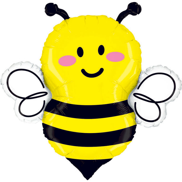 Bumble Bee Supersize Balloon 24" (Optional Helium Inflation)