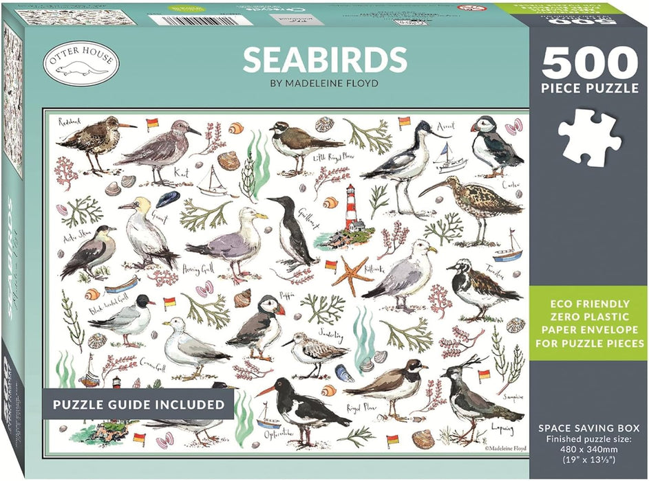 500 Piece Jigsaw Puzzle - Madeleine Floyd Seabirds