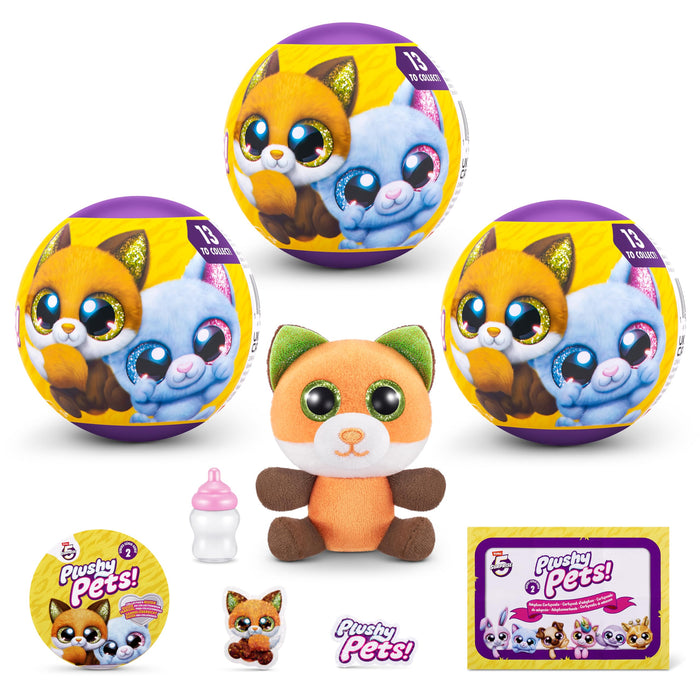 5 Surprise Zuru Plushy Pets Series 2 Blind Pack