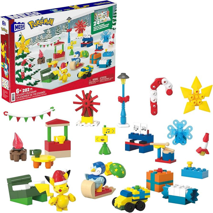 MEGA Pokémon Building Toys Set, Holiday Calendar