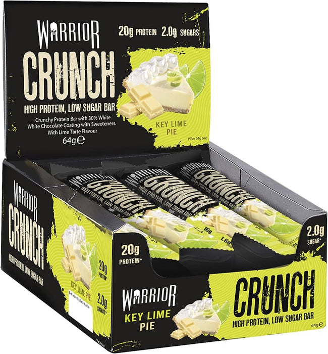 12 x Warrior Crunch Protein Bar 64g (Full Box)