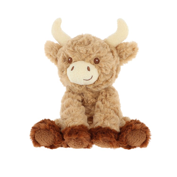 Keeleco Baby Hamish Highland Cow Soft Toy 15cm