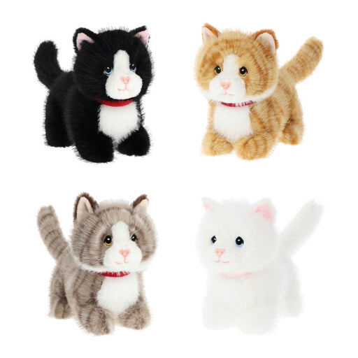 Keeleco Pouncing Kitty Love Soft Toy 18cm