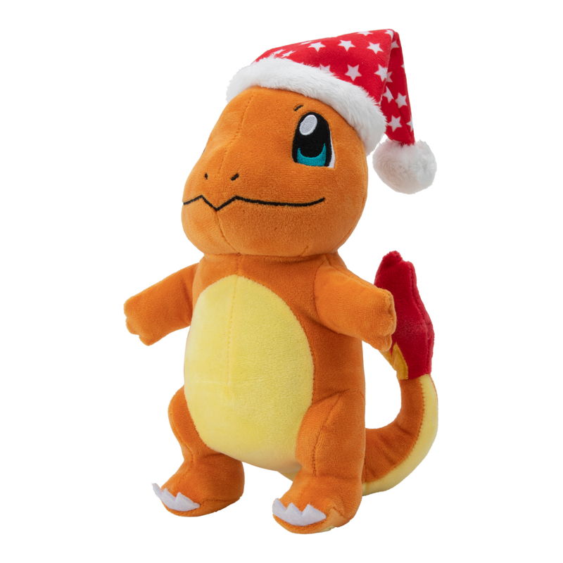 Pokémon 8" Charmander Plush with Santa Hat