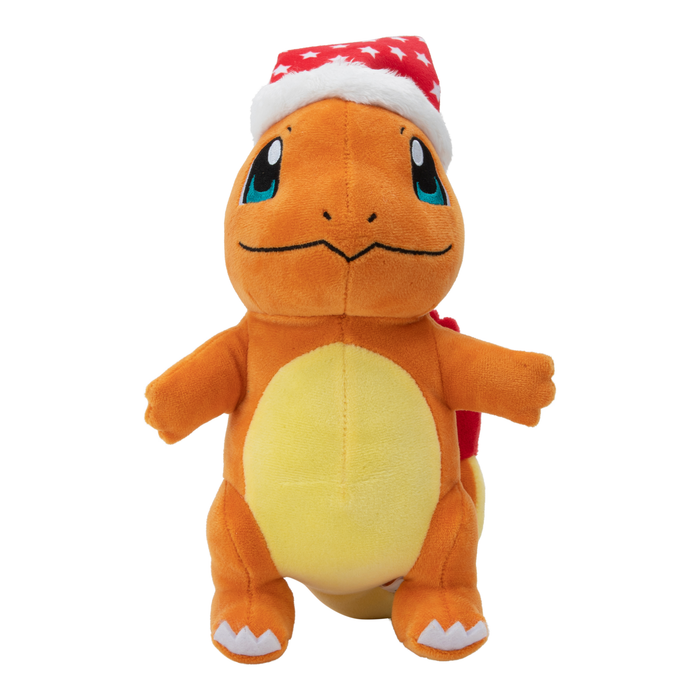 Pokémon 8" Charmander Plush with Santa Hat