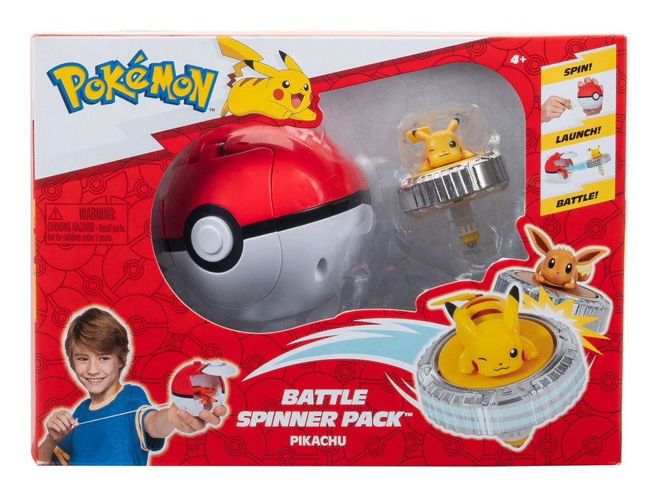 Pokémon Battle Spinner Pack - Pikachu & Poké Ball