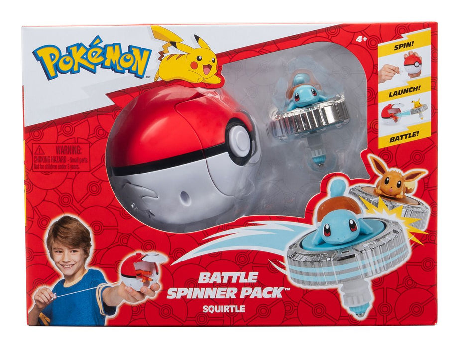 Pokémon Battle Spinner Pack - Squirtle & Poké Ball