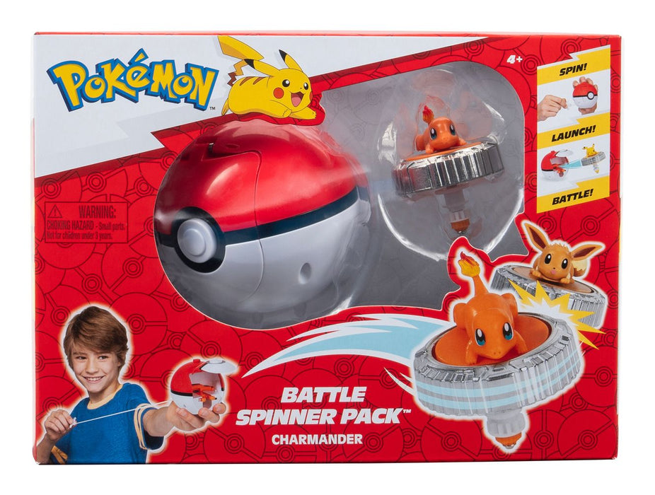 Pokémon Battle Spinner Pack - Charmander & Poké Ball