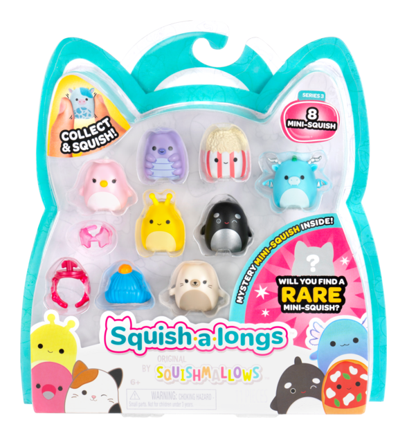 Squishmallows Squish-a-longs 8 Pack (Style 2) Wave 3