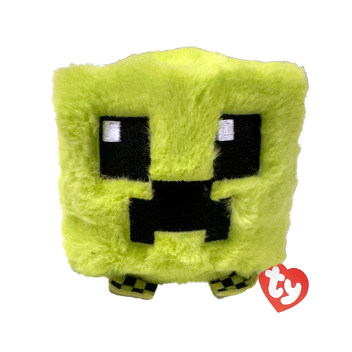 Ty Beanie Bouncer - Creeper (Minecraft) soft toy - front