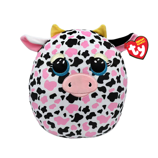 Ty Squishy Beanies 10" - Milkshake the Cow
