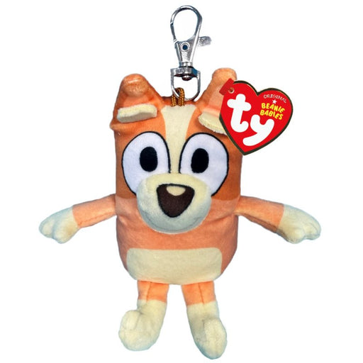 Ty Key Clip - Bingo (Bluey) soft toy