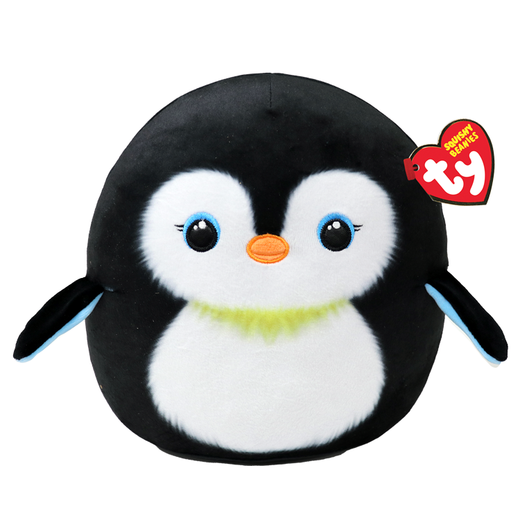 Ty Squishy Beanies 10" - Neve the Penguin