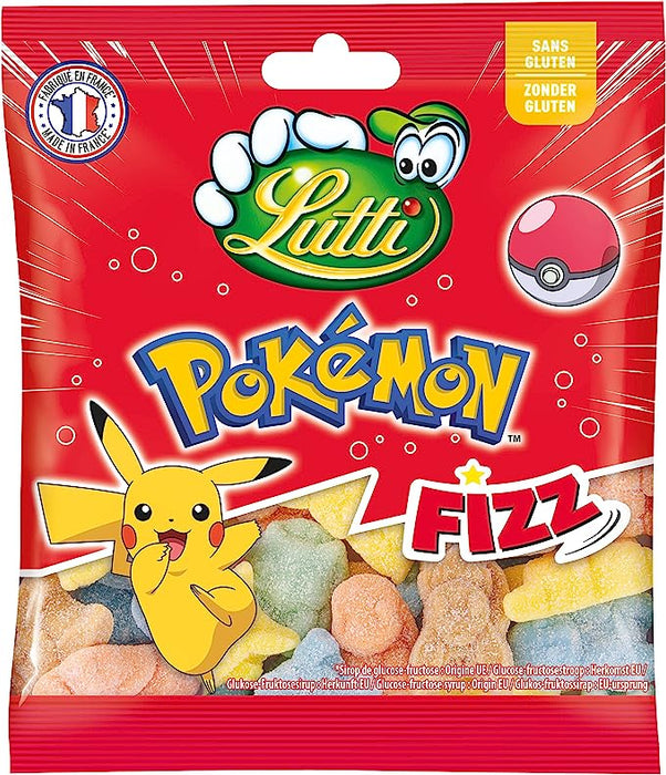Pokemon Sweets FIZZ - 100g Lutti