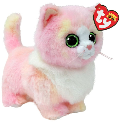 Ty Beanie Boos Regular - Lady the Pink Cat soft toy
