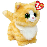Ty Beanie Boos Regular - Melanie the Tabby Cat soft toy