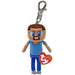 Ty Key Clip - Steve (Minecraft) soft toy