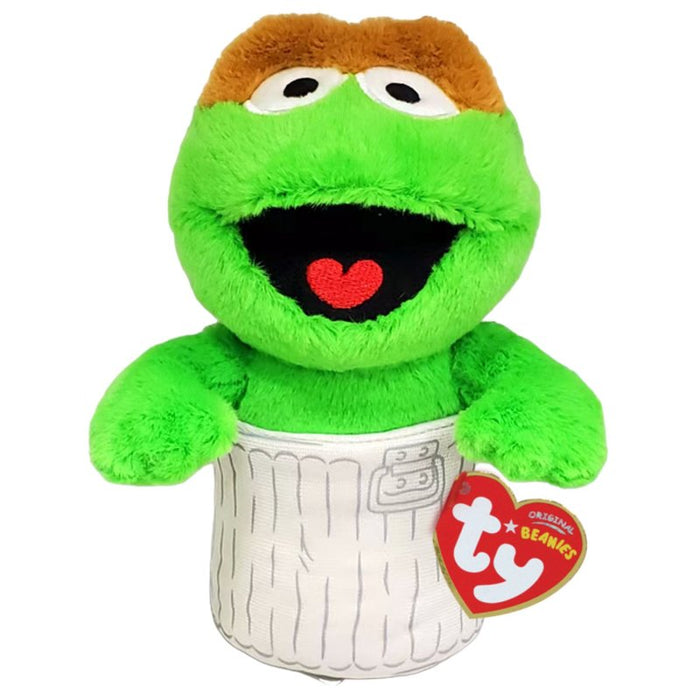 Ty Beanie Babies Regular - Oscar the Grouch (Sesame Street) soft toy