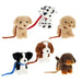 Keeleco Puppy Love on Lead Soft Toy 14cm