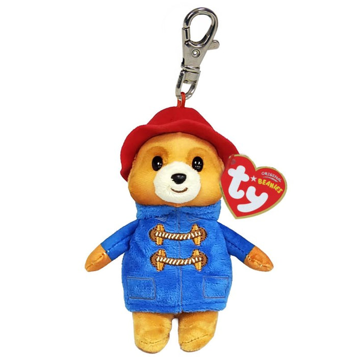 Ty Key Clip - Paddington soft toy