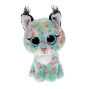 Ty Beanie Boos Regular - Lynx the Bobcat soft toy - front