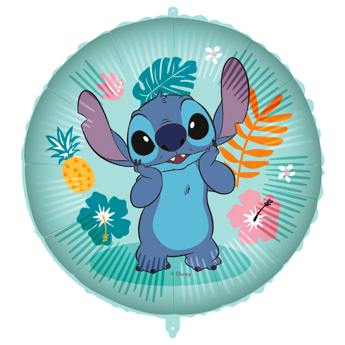 Disney Stitch Balloon - Foil Helium (Optional Helium Inflation)