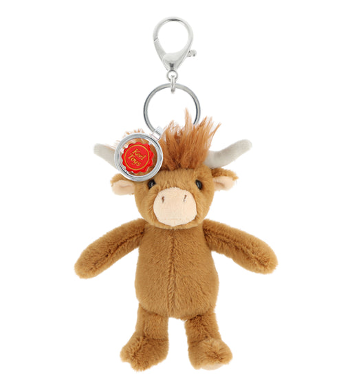 Keeleco Enchanted World Highland Cow Bag Charm