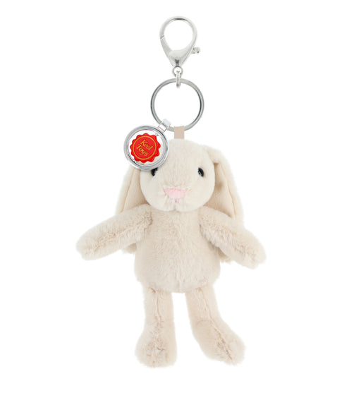 Keeleco Enchanted World Cream Bunny Bag Charm