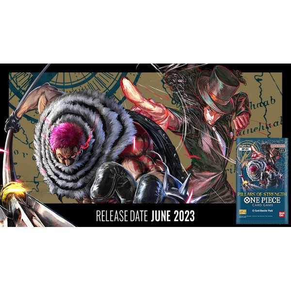 One Piece OP-03 Pillars Of Strength Booster Box Japanese Edition PREORDER (Bandai 2023) Op-04 Booster Box English One Piece OP-03 Pillars Of Strength Booster Box Japanese Edition PREORDER (Bandai 2023) Op-04 Booster Box English