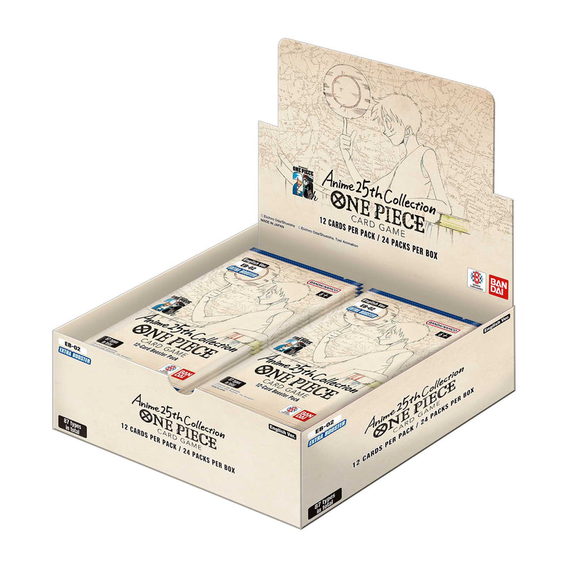 One Piece Card Game: Extra Booster Pack (EB-02) Anime 25th Collection