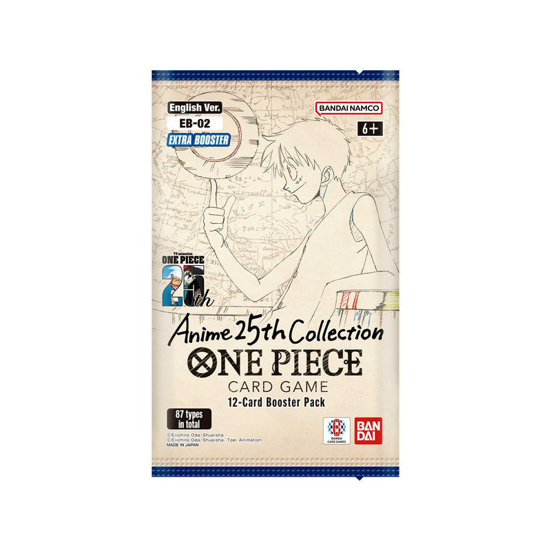 One Piece Card Game: Extra Booster Pack (EB-02) Anime 25th Collection