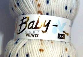 Baby Spot Print DK 643 Vanilla Ice