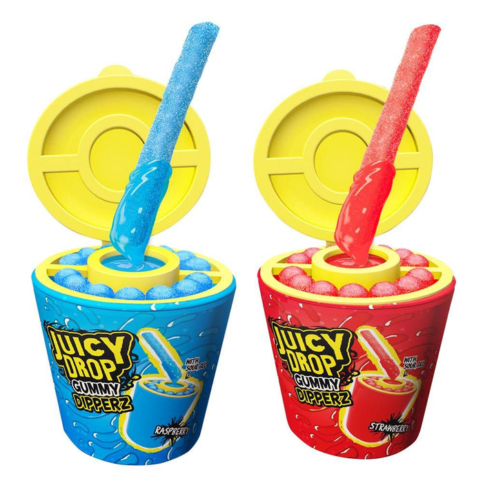 8 x Bazooka Juicy Drop Gummy Dipperz 96g Full Case