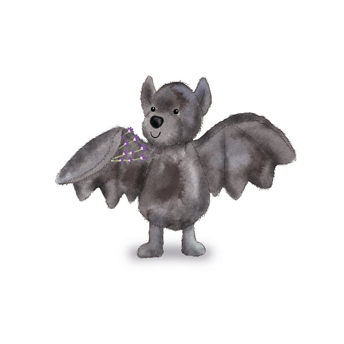 Black Bat by Warmies® Hug Me, Warm or Cool Plush